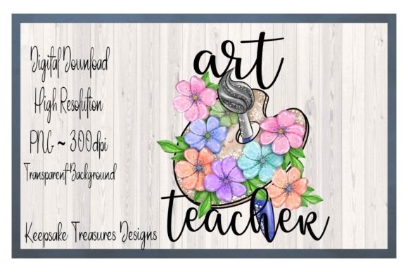 Art Teacher Back to School Design PNG: A Creative Tool for Educators and Small Businesses