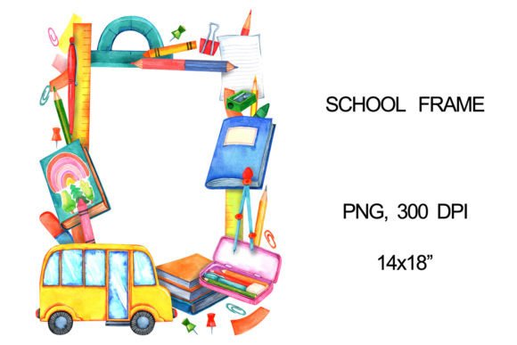 Back to School Frame Border PNG: A Creative Tool for Educators and Designers