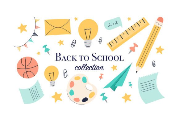 Back to School Vector Collection: A Versatile Resource for Creative Workflows