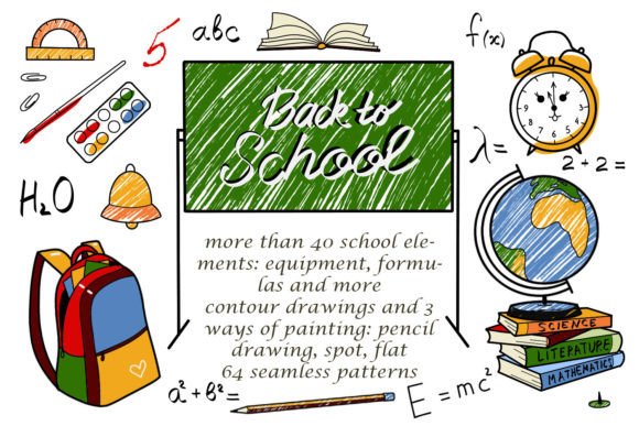 Back to School Vector Patterns: A Creative Resource for Designers and Educators